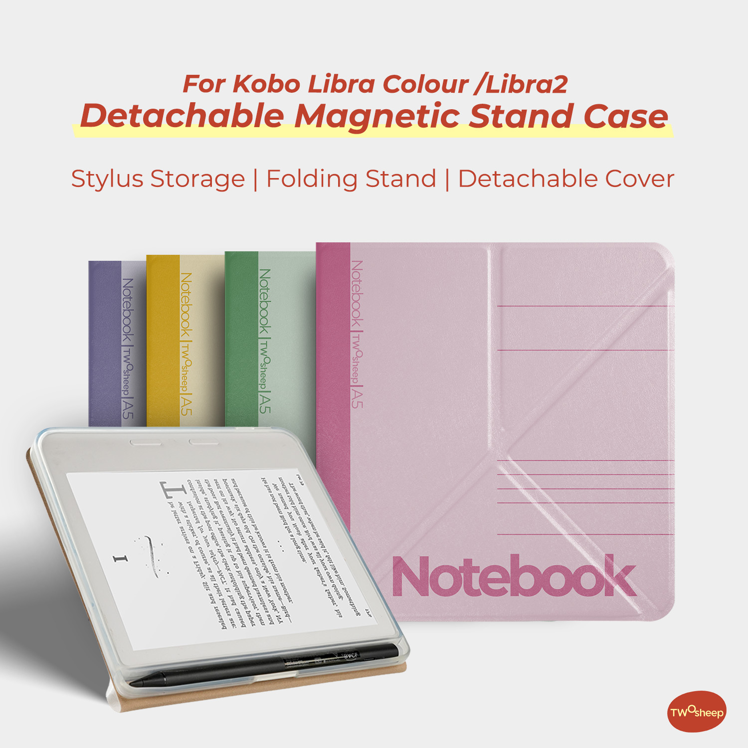 Pen Cup Magnetic - Funda magnética desmontable Twosheep Campus para