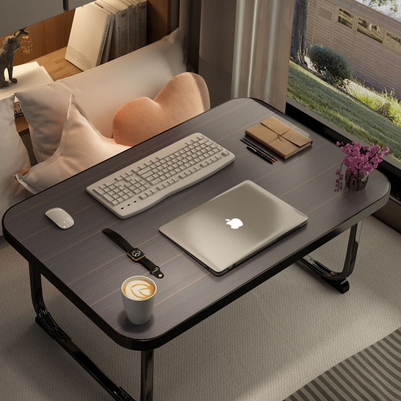 Desk Setup Laptop - Escritorio de cama, mesa pequeña plegable,