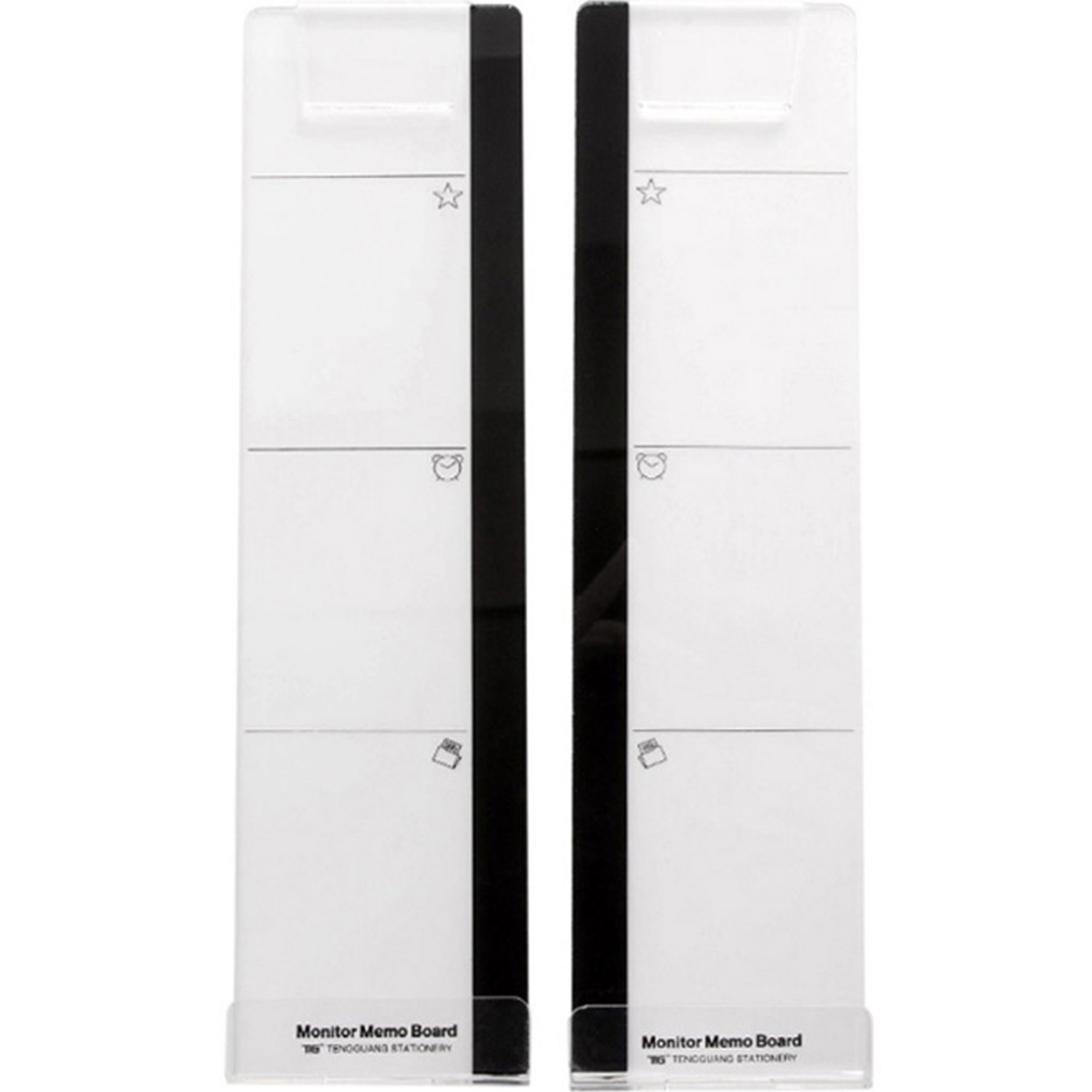 Sticky Memo Holder - Monitor acrílico creativo, tablero de notas