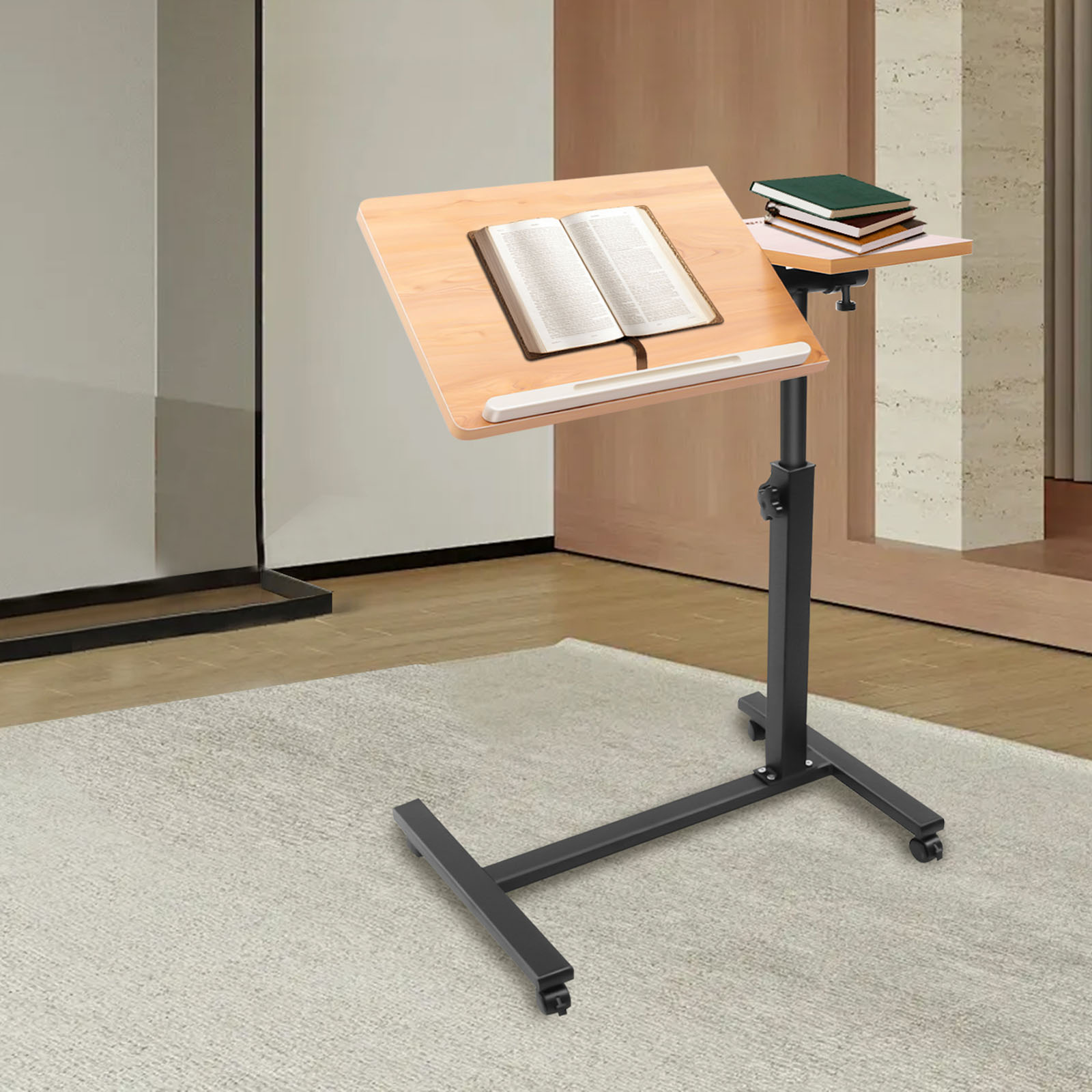Mesa para portátil móvil ajust - Desk Setup Laptop reseña y precio