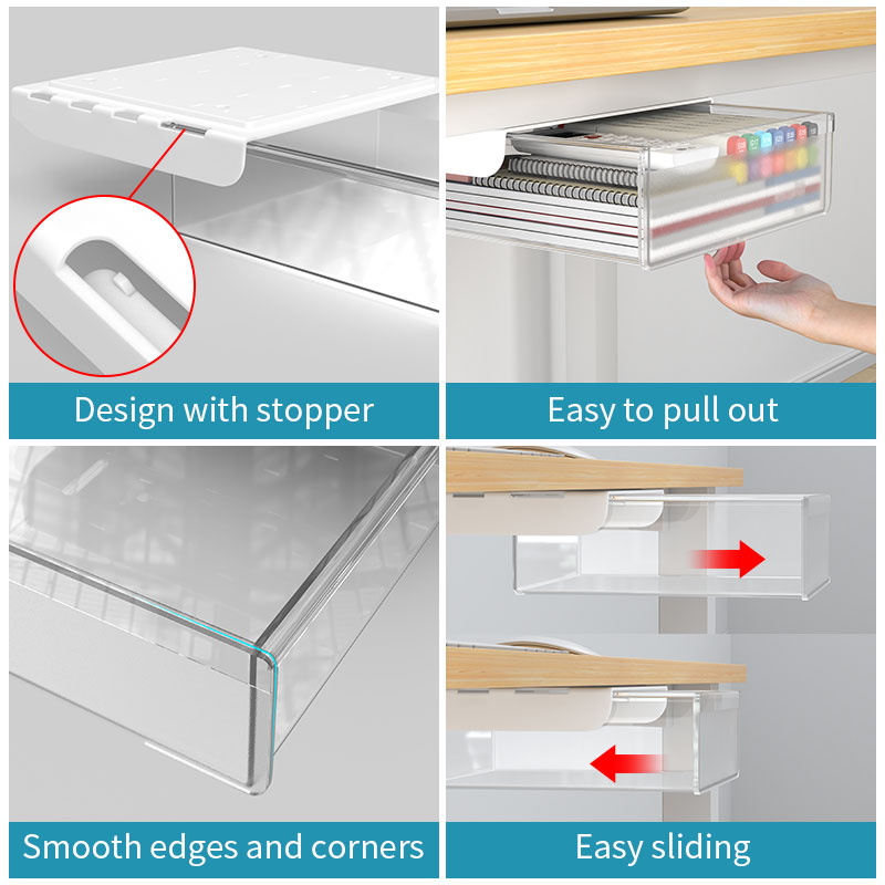 Sistema de Cajones Ocultos Baj - Desk Setup Study reseña y precio