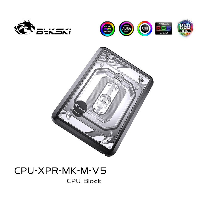 Bykski-Bloque de CPU para INTE - Amd Cpu Ryzen 9 reseña y precio