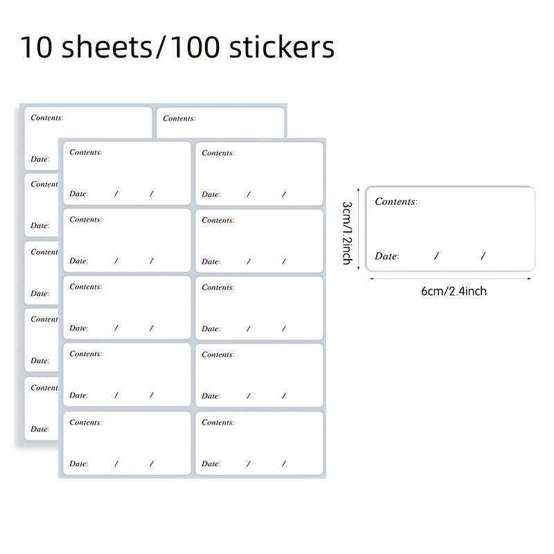 100 Etiquetas Impermeables Rem - Sticky Memo Holder reseña y precio