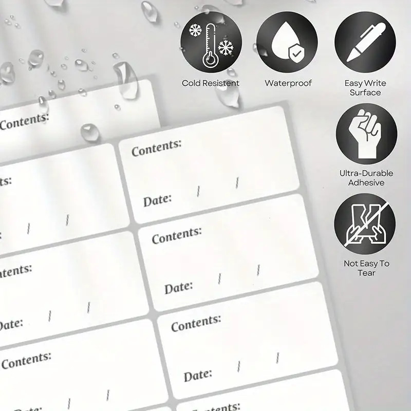100 Etiquetas Impermeables Rem - Sticky Memo Holder reseña y precio