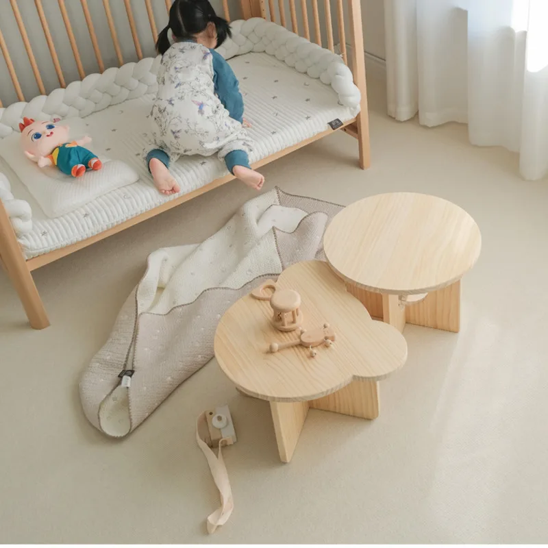 Mesa pequeña de madera maciza  - Desk Setup Small Room reseña y precio