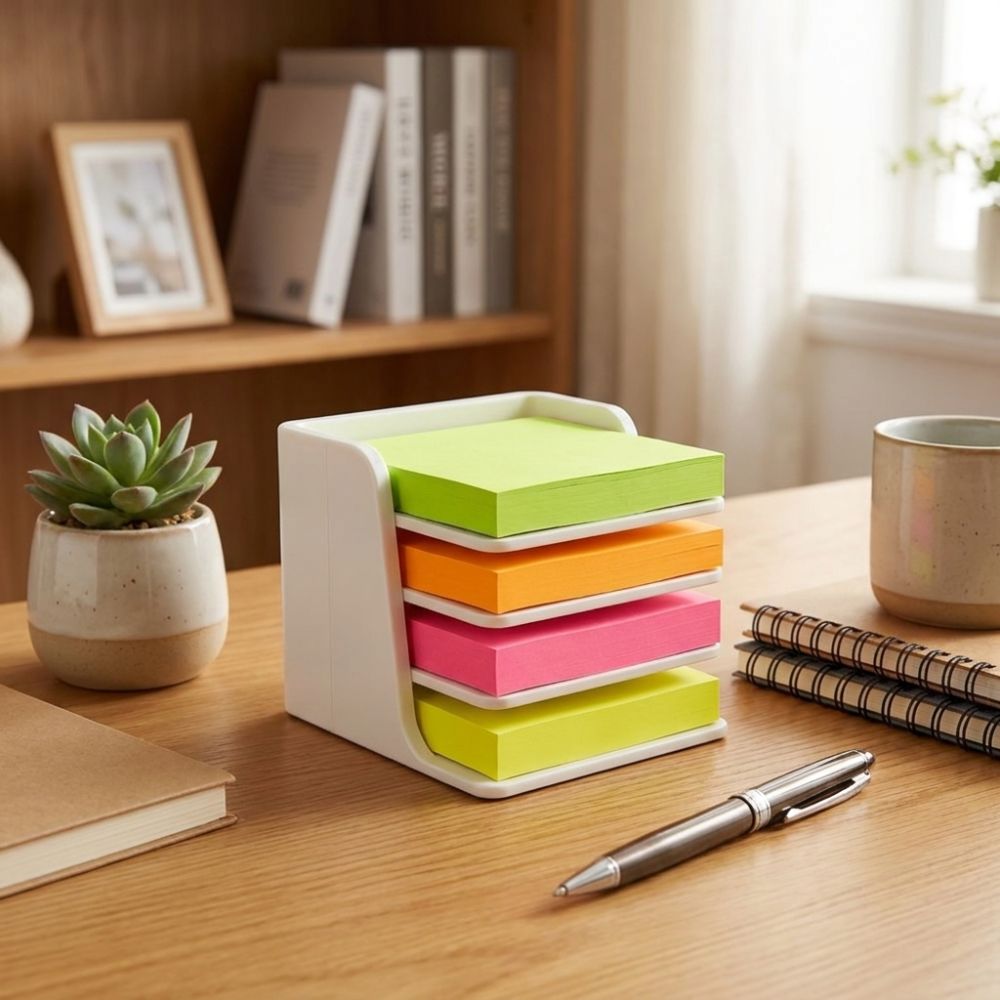 Soporte Apilable para Notas Ad - Sticky Memo Holder reseña y precio