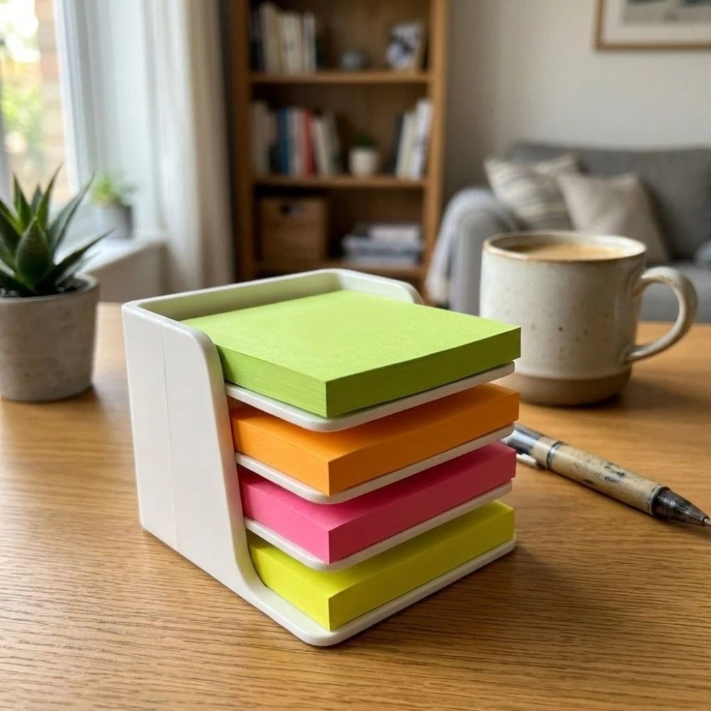 Soporte Apilable para Notas Ad - Sticky Memo Holder reseña y precio