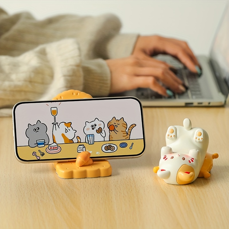 Encantador soporte para teléfo - Desk Setup Cute reseña y precio