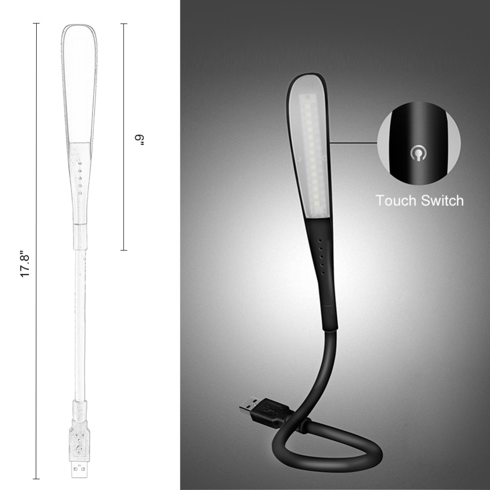 Mini luz USB para portátiles,  - Desk Setup Laptop reseña y precio