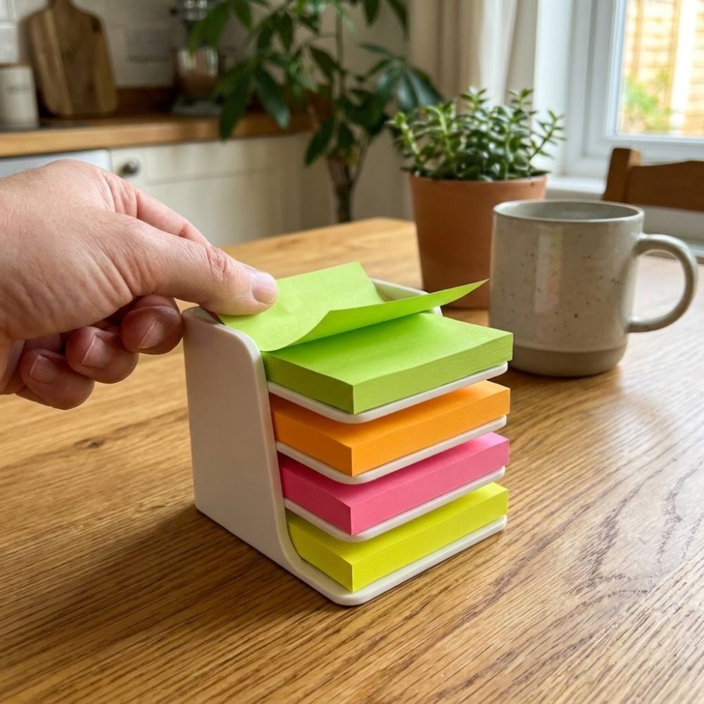 Soporte Apilable para Notas Ad - Sticky Memo Holder reseña y precio