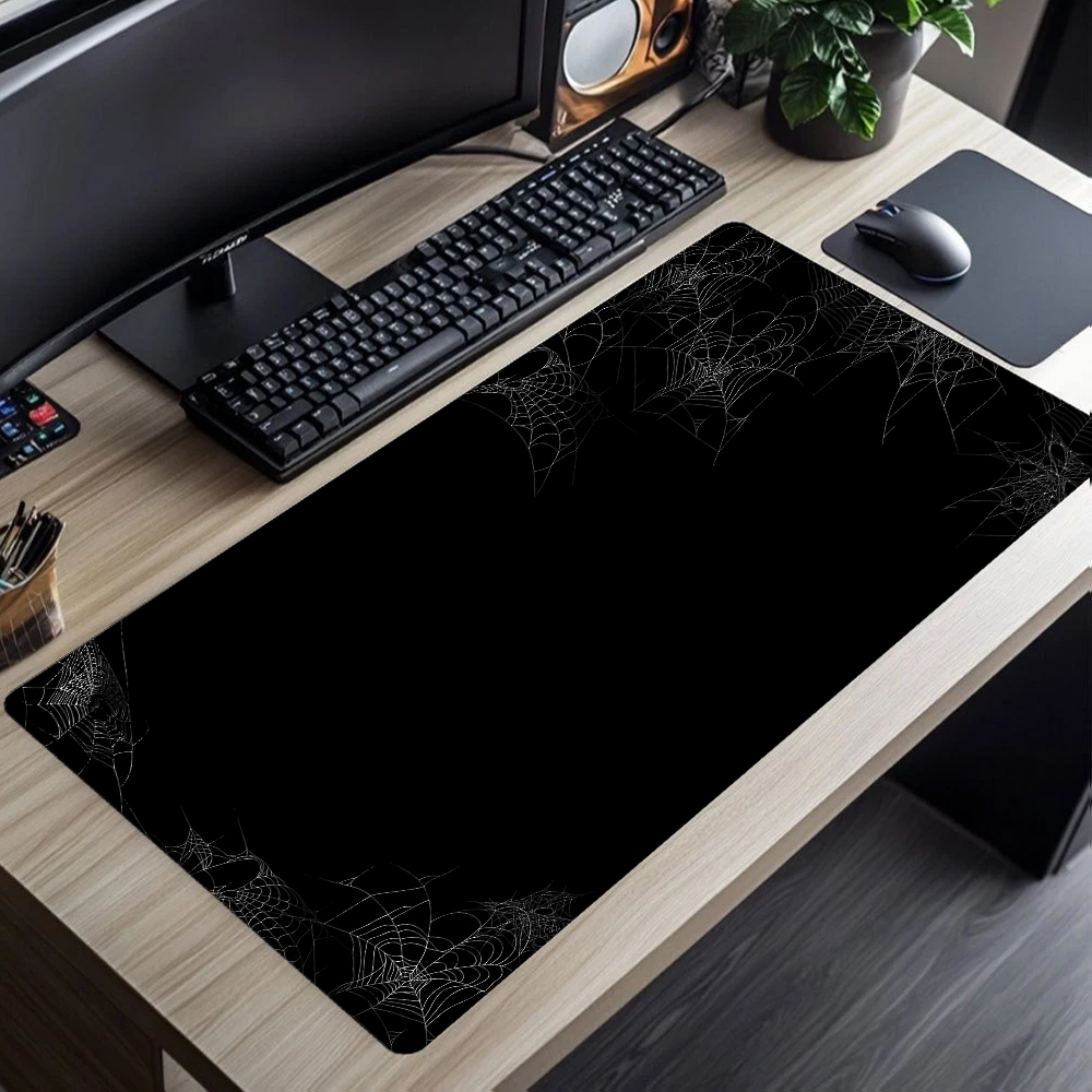Alfombrilla de Ratón Abstracta - Desk Setup With Laptop reseña y precio
