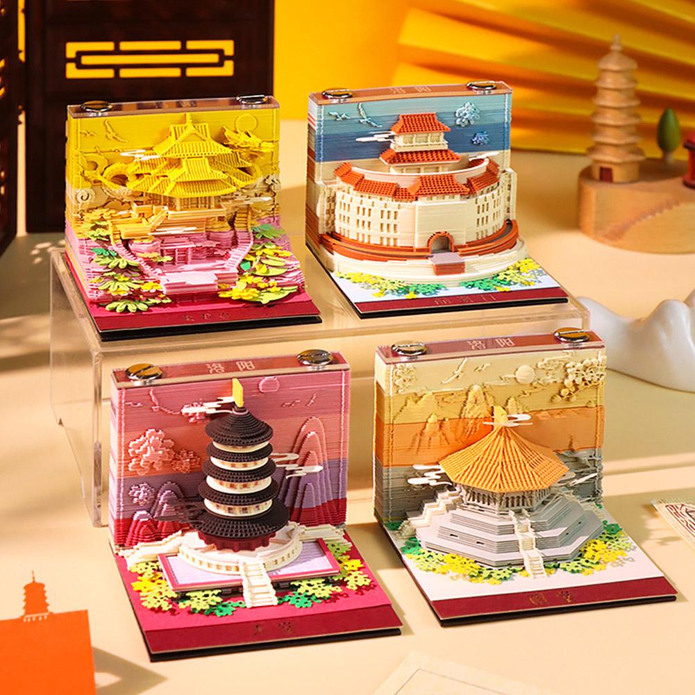 Bloc de notas 3D con diseño de - Sticky Memo Holder reseña y precio