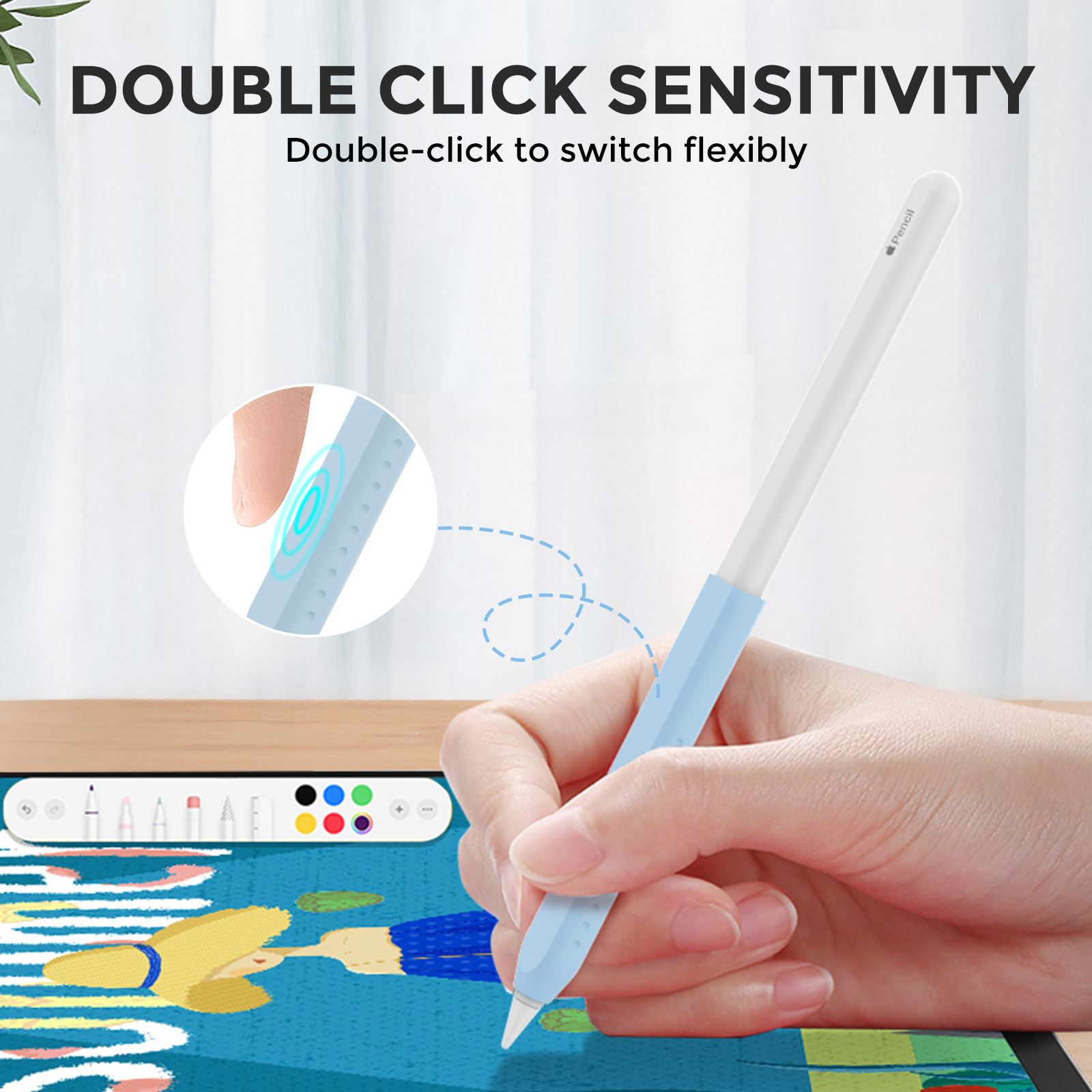 1 funda de lápiz óptico para A - Pen Cup Magnetic reseña y precio