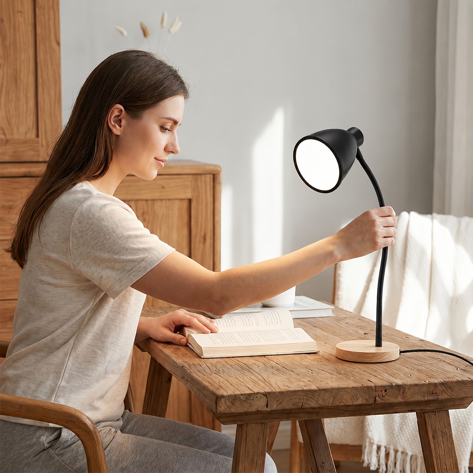 Lámpara de Escritorio con Alto - Desk Setup Study reseña y precio