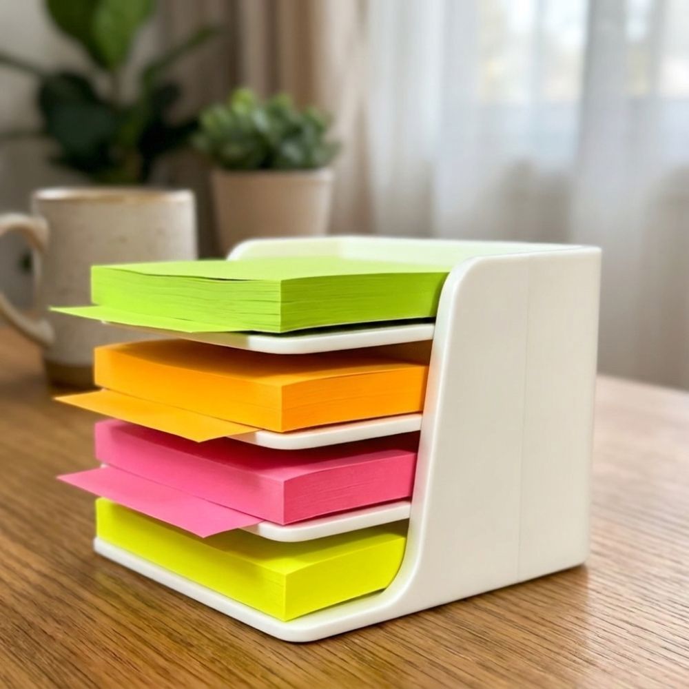 Soporte Apilable para Notas Ad - Sticky Memo Holder reseña y precio