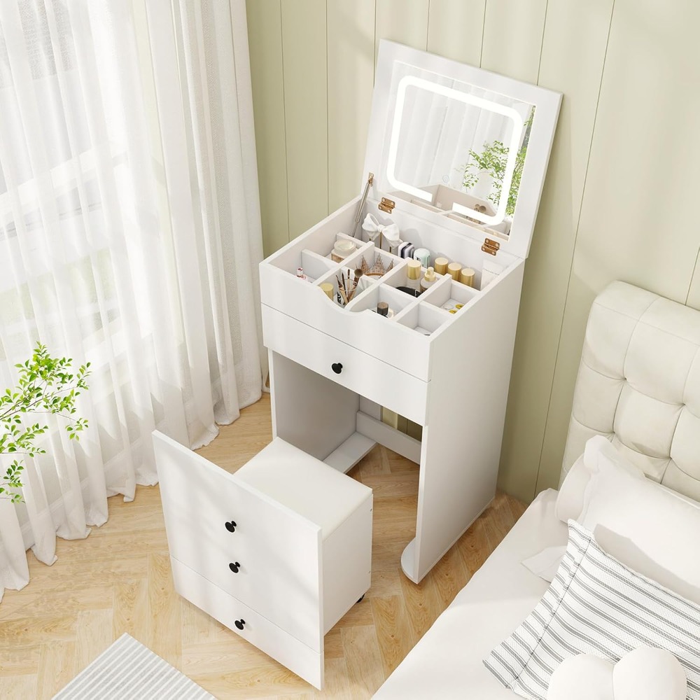 Juego de tocador pequeño, mesa - Desk Setup In Small Bedroom reseña y precio