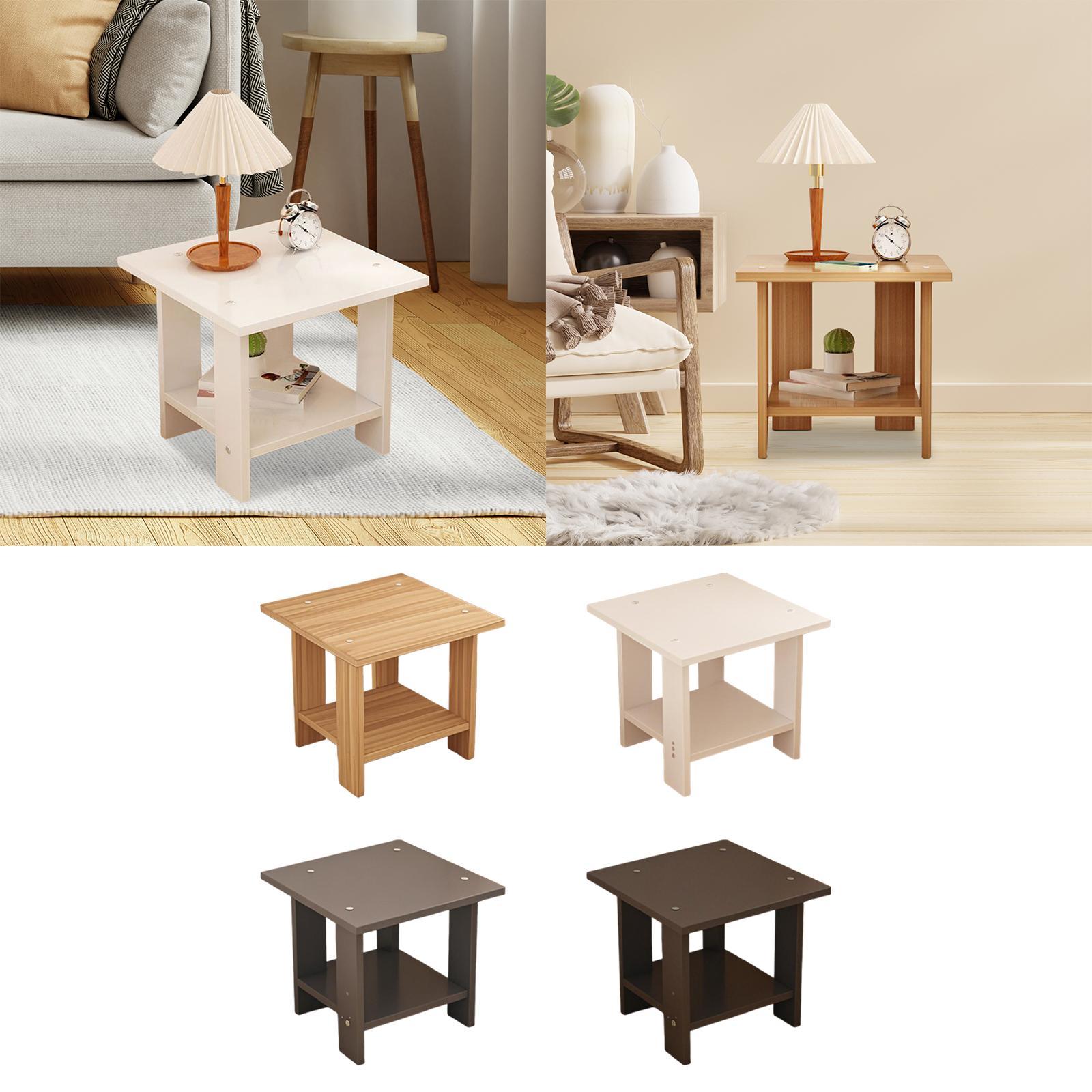 Mesa auxiliar de madera de dob - Desk Setup Laptop reseña y precio