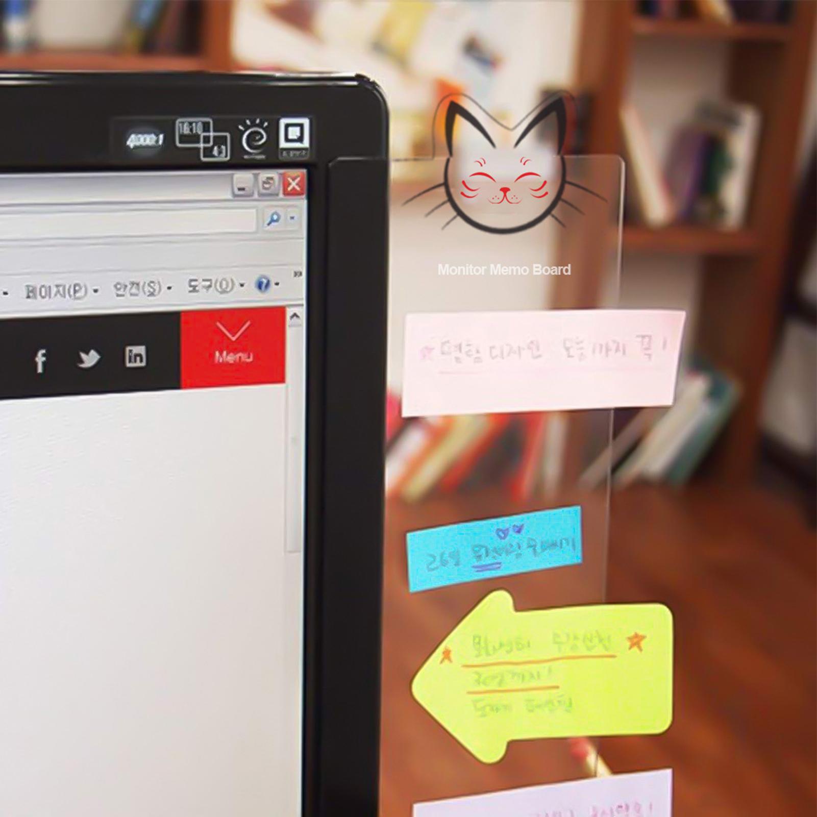 Tablero de notas lateral para  - Sticky Memo Holder reseña y precio