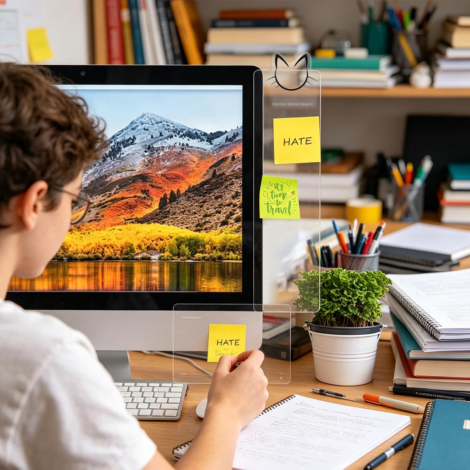 Tablero de notas lateral para  - Sticky Memo Holder reseña y precio