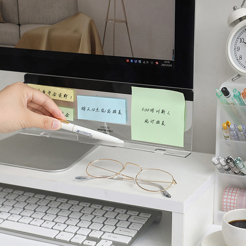 Tablero de notas de mensajes d - Sticky Memo Holder reseña y precio