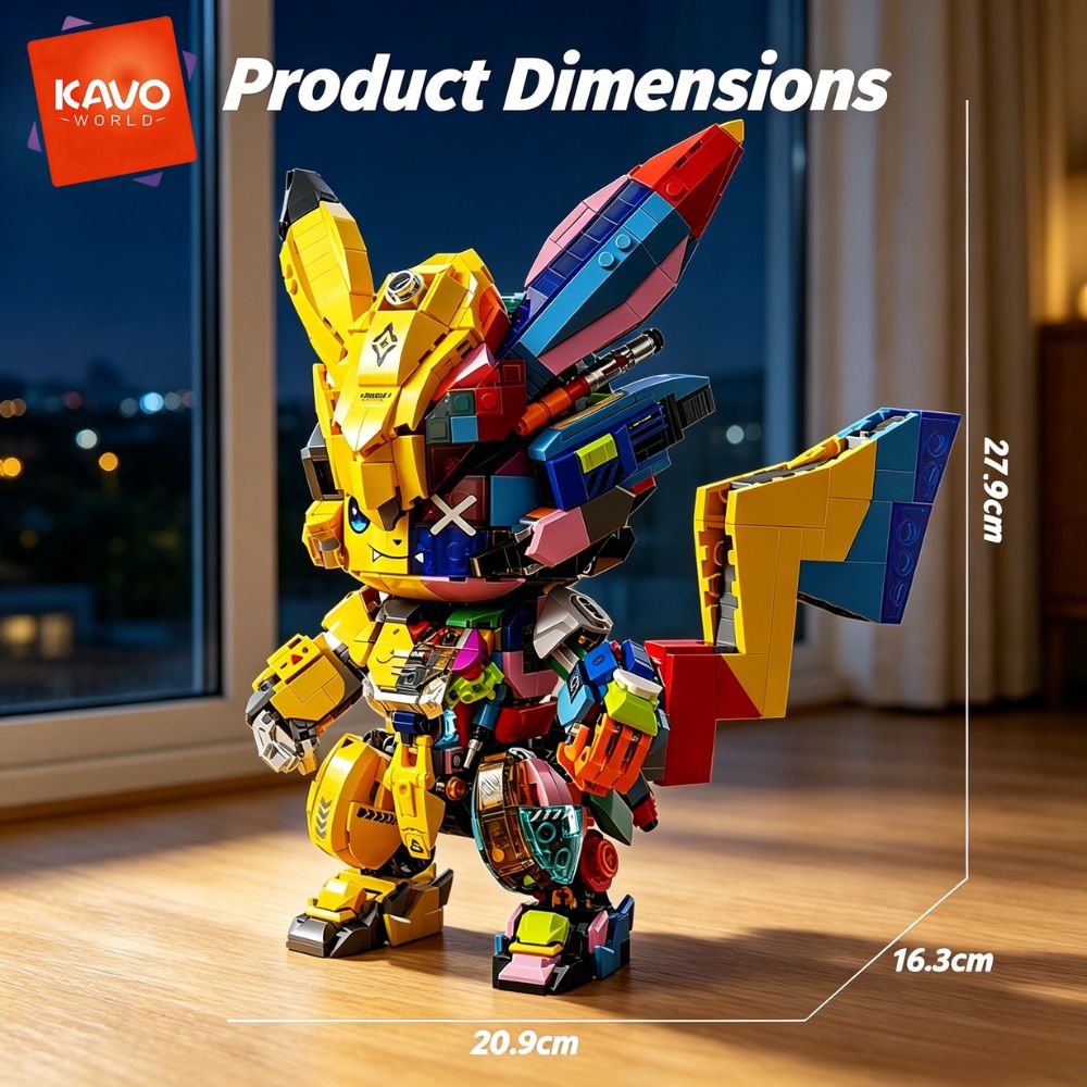 KAVOWORLD 1505PCS Ratón Mecáni - Desk Setup Small Room reseña y precio