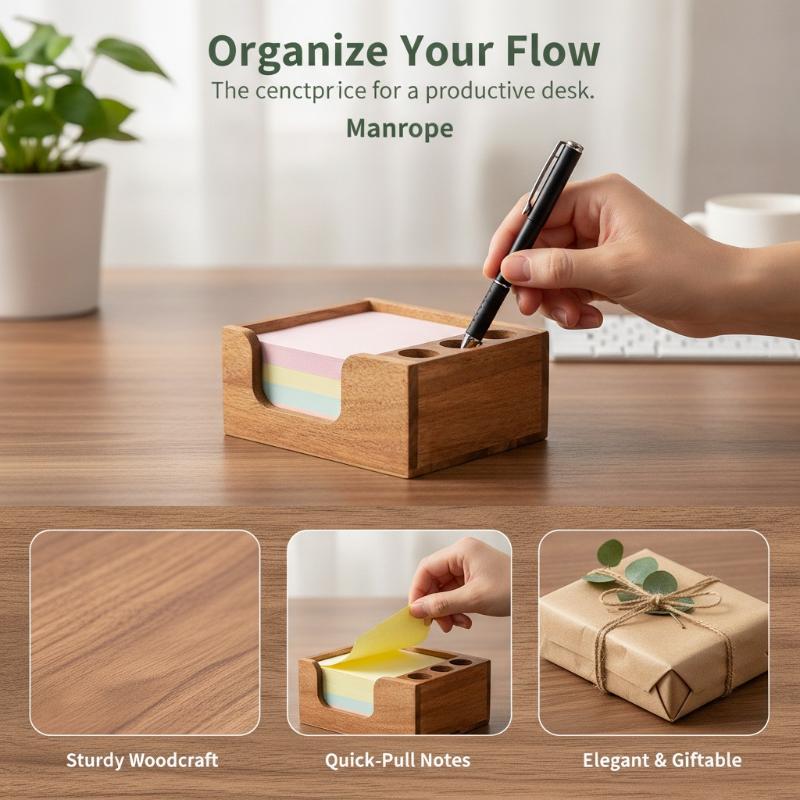 Organizador de Escritorio Mini - Sticky Memo Holder reseña y precio