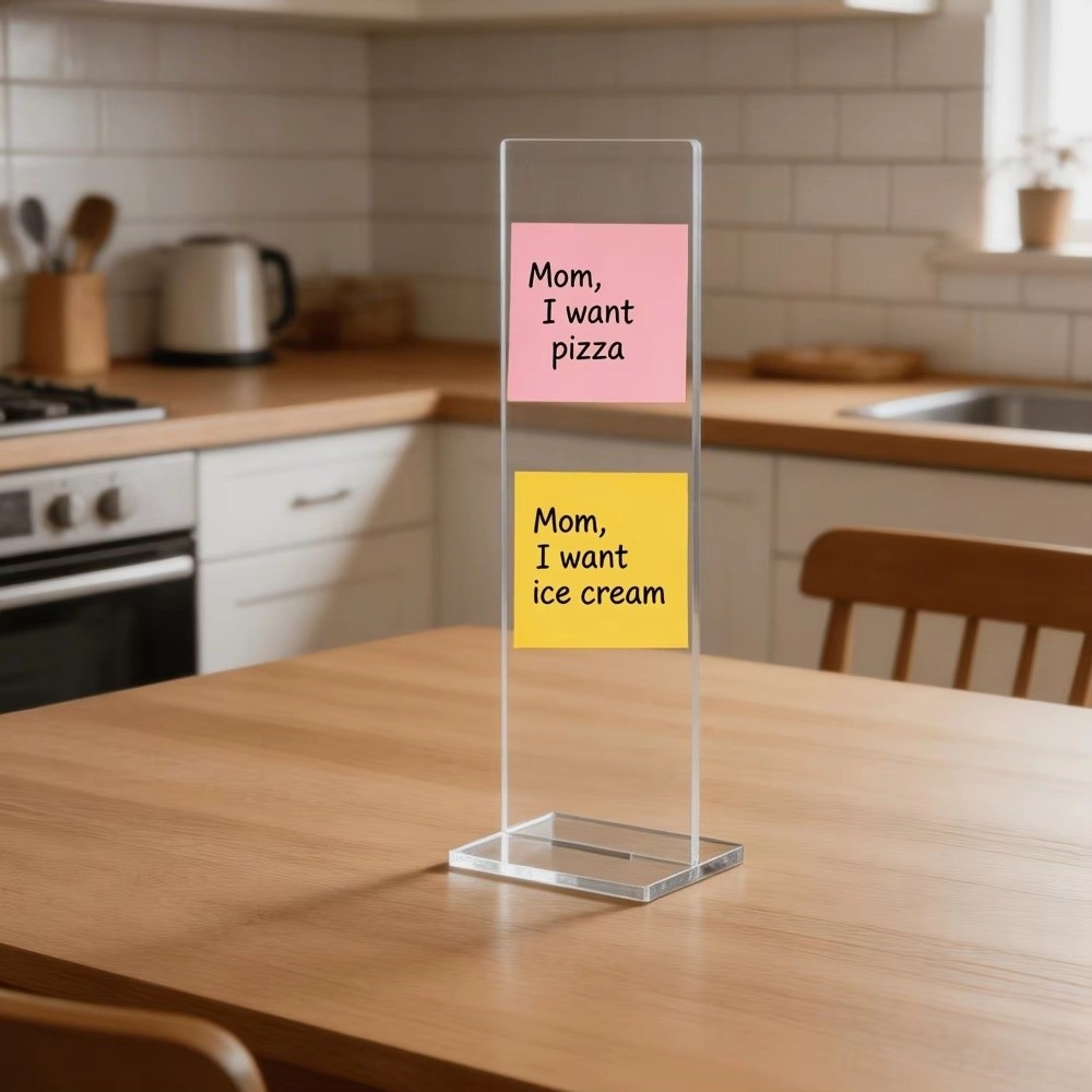 Tablero de Notas Acrílico Desm - Sticky Memo Holder reseña y precio