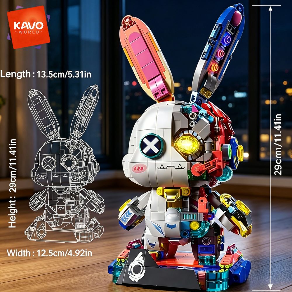 KAVOWORLD Juego de Bloques de  - Desk Setup Kit reseña y precio