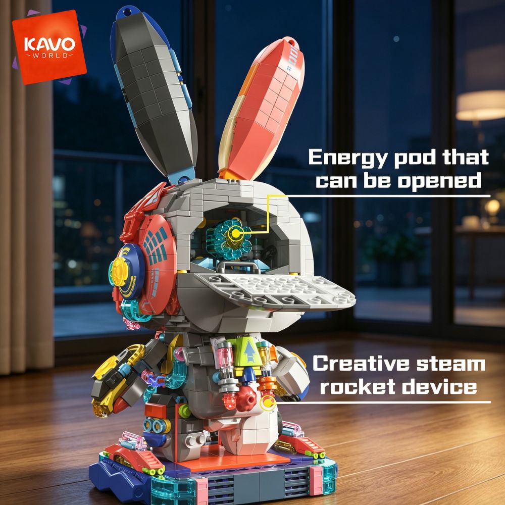 KAVOWORLD Juego de Bloques de  - Desk Setup Kit reseña y precio