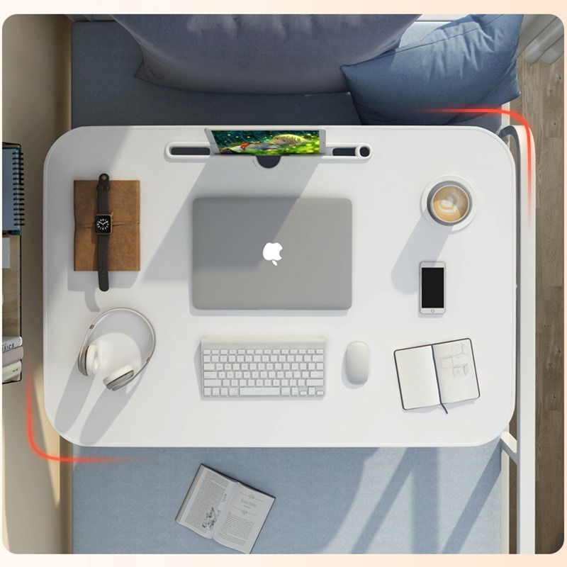 Escritorio de cama, mesa peque - Desk Setup Laptop reseña y precio