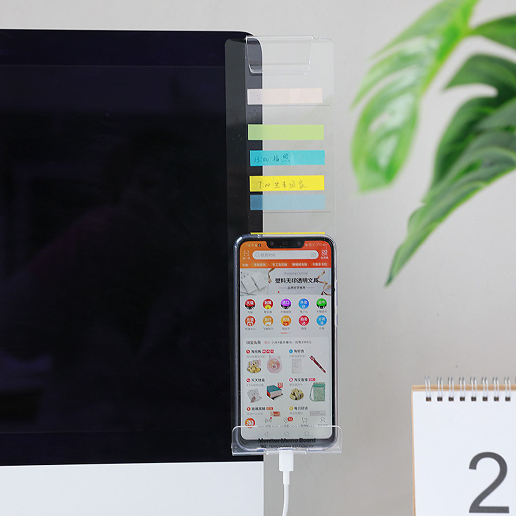 Monitor acrílico creativo, tab - Sticky Memo Holder reseña y precio