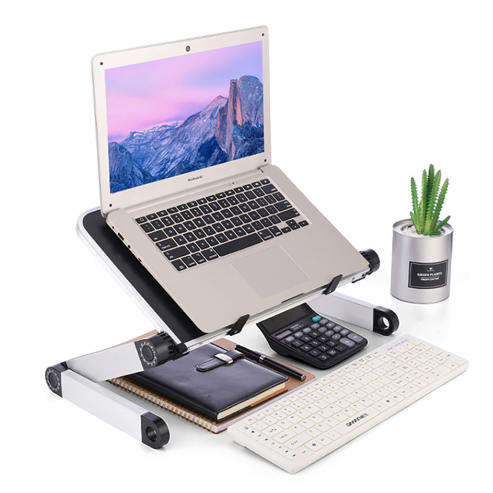Soporte de escritorio ajustabl - Desk Setup Laptop reseña y precio