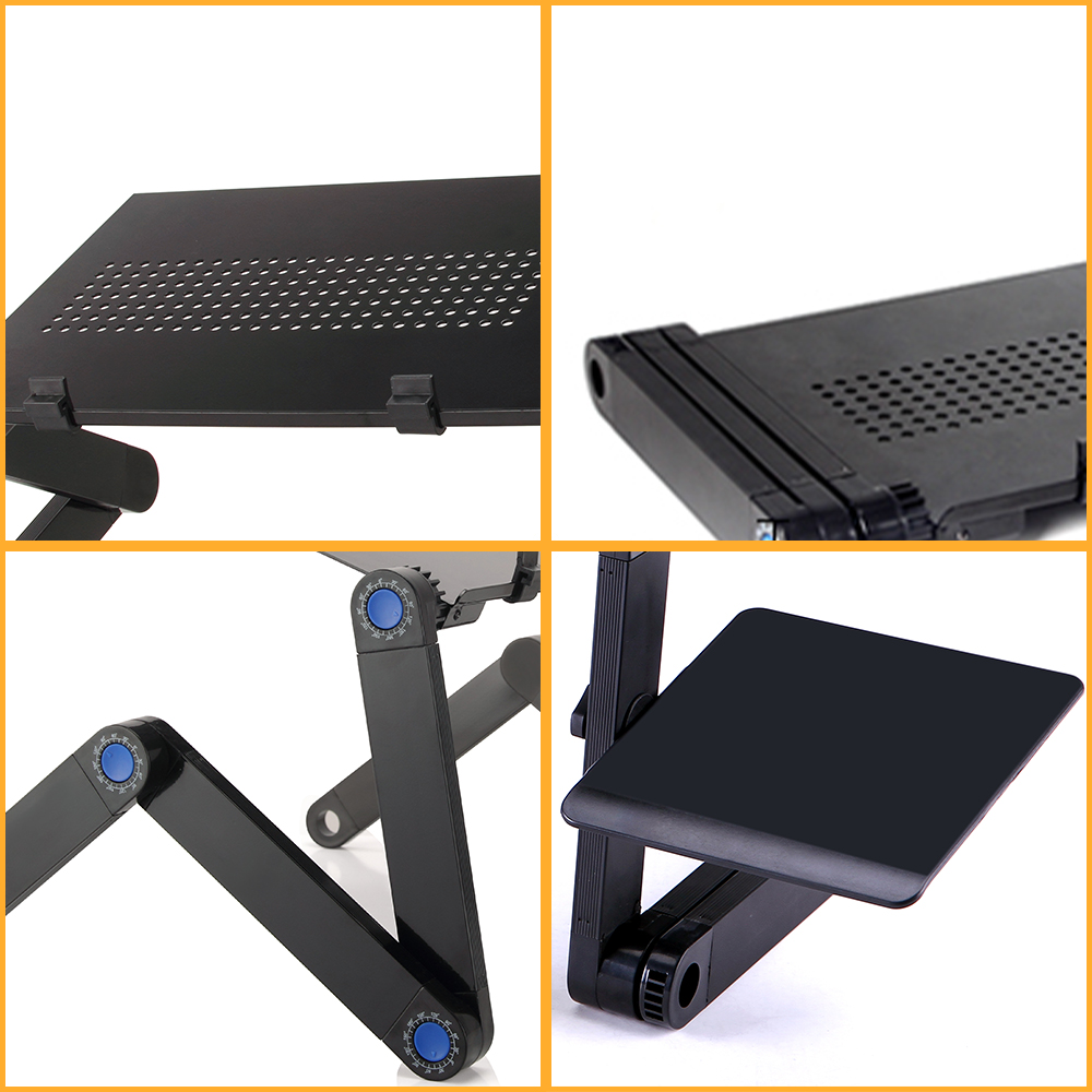 Soporte de escritorio ajustabl - Desk Setup Laptop reseña y precio