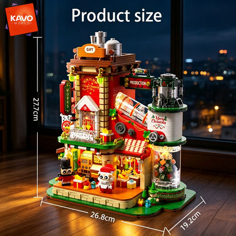 KAVOWORLD 2775 Piezas Bloques  - Desk Setup Small Room reseña y precio