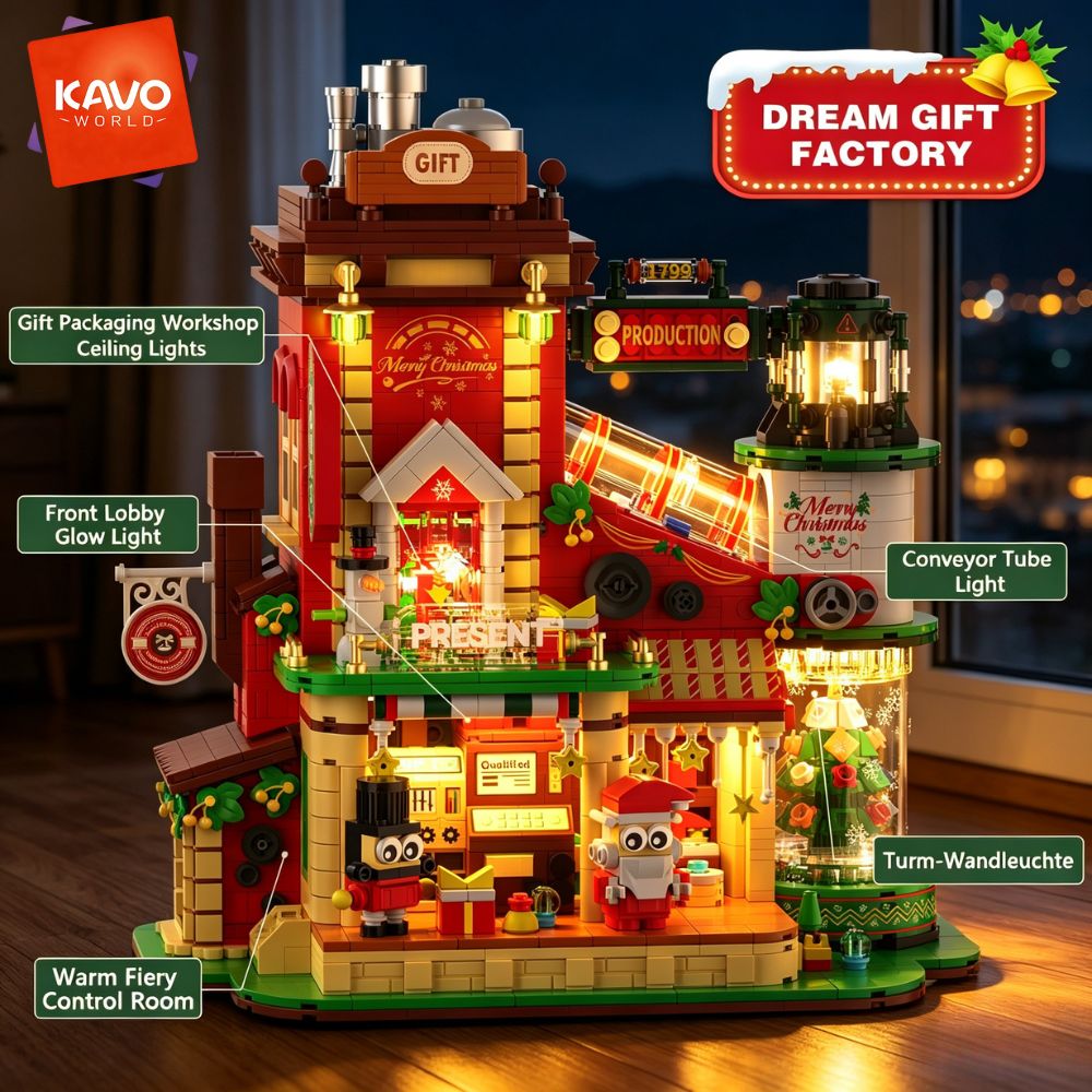 KAVOWORLD 2775 Piezas Bloques  - Desk Setup Small Room reseña y precio