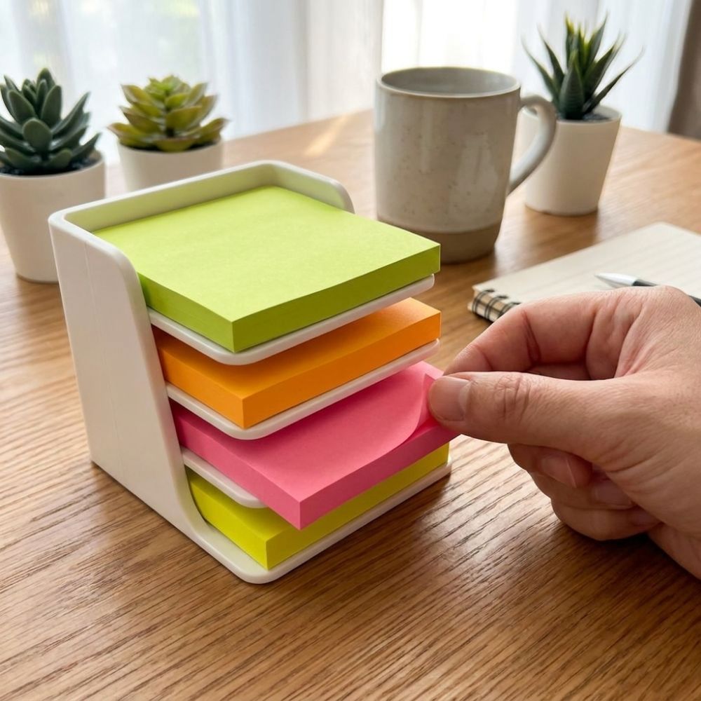 Soporte Apilable Multiusos par - Sticky Memo Holder reseña y precio