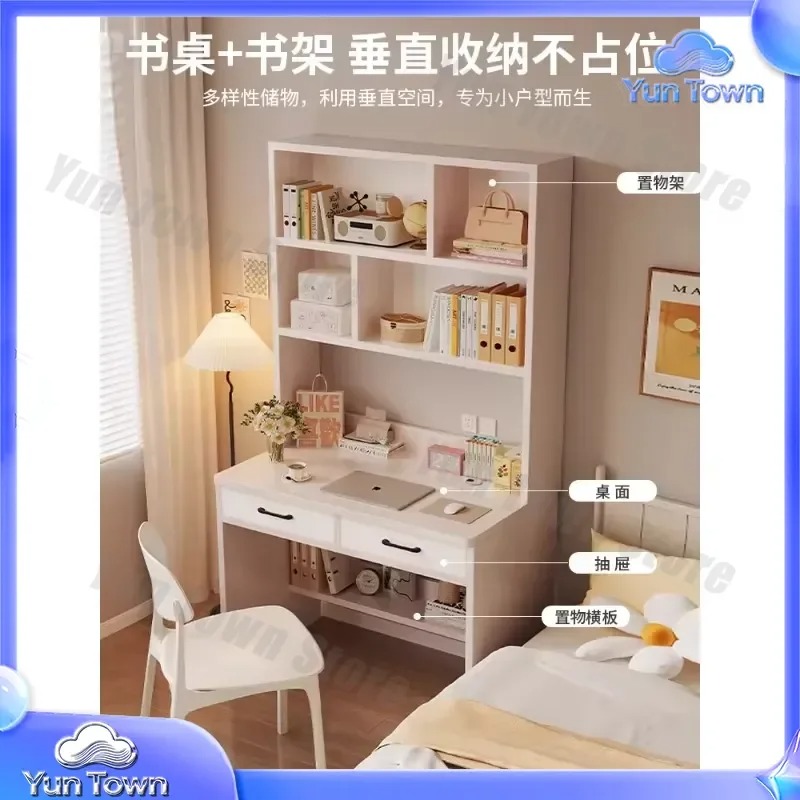 Estantería de Madera Maciza pa - Desk Setup Small Room reseña y precio